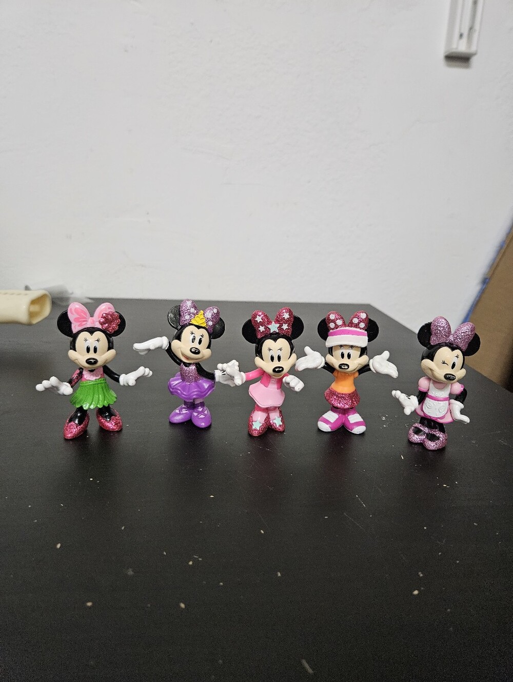 Disney Junior Minnie Mouse Mini Figures Lot Of 5